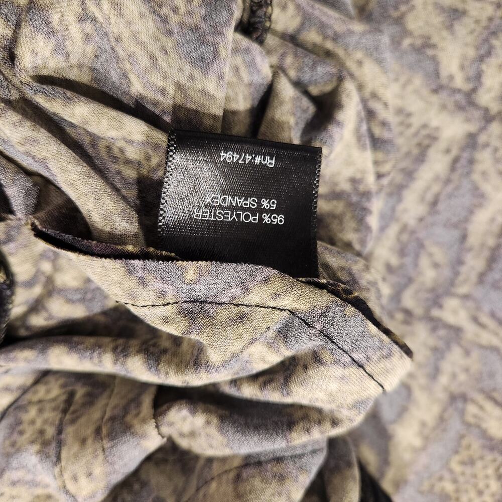 Norma Kamali green python print jogger set NWT - image 5